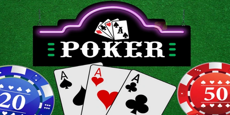Poker là game bài độc đáo đã ra mắt từ rất lâu trên thị trường giải trí